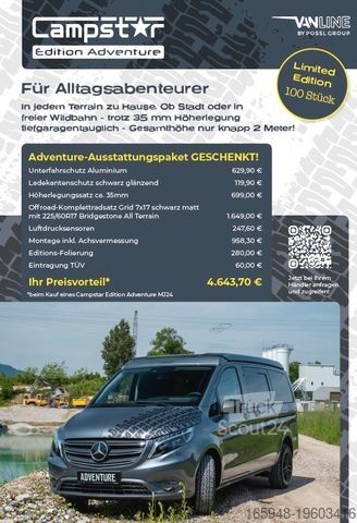Τροχόσπιτο αυτοκινούμενο PÖSSL ALLRAD Campstar *Adventure Edition*