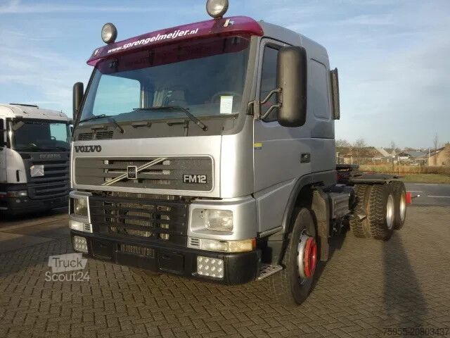 Didelė apkrova Volvo FM 12.420 6x4 steelsprings
