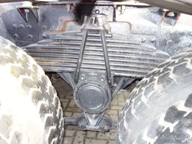 Didelė apkrova Volvo FM 12.420 6x4 steelsprings