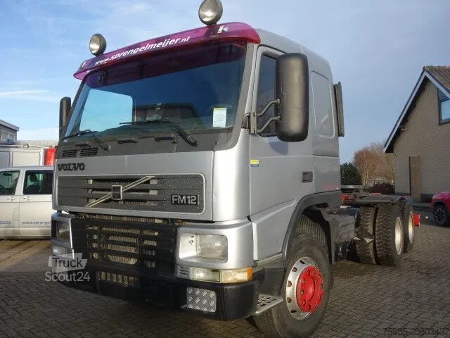 Didelė apkrova Volvo FM 12.420 6x4 steelsprings