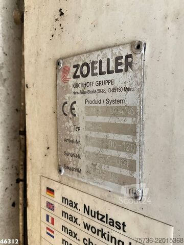 Atkritumu savākšanas transportlīdzeklis DAF FAG CF 290 Euro 6 Zoeller 20m³