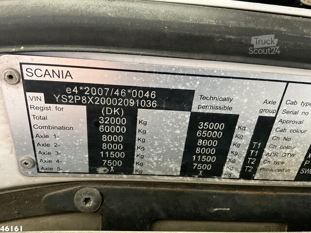 Sací vozidlo Scania P 450 8x4 Euro 6 Hvidtved Larsen 15m³ Combi