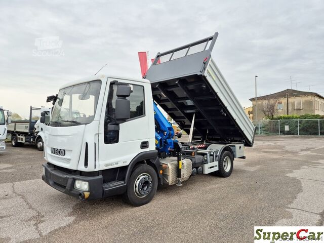 Camión con grúa y volquete Iveco EUROCARGO 120EL19