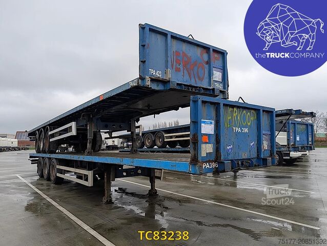 Plataforma remolque Turbos Hoet 