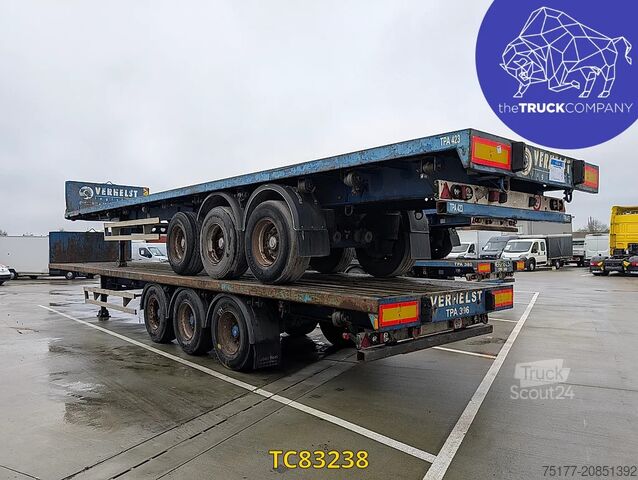 Plataforma remolque Turbos Hoet 