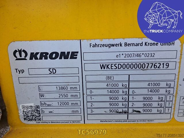 Sliding tarpaulins Krone