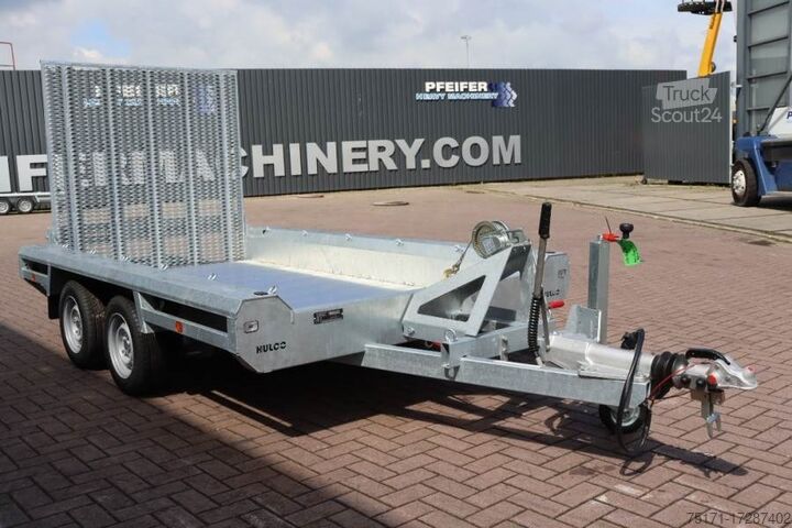 Remorcă Hulco Terrax-2 3500kg cu 2 axe, capacitate 2,770 kg, Hulco Terrax-2 3500kg 2 Axel Trailer, 2.770 kg Capacity,