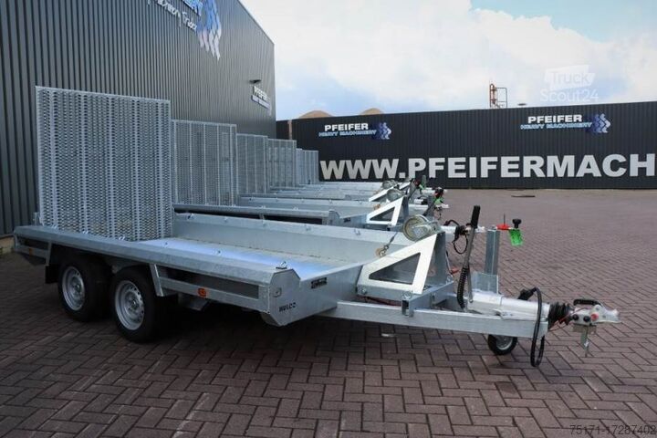 Remorcă Hulco Terrax-2 3500kg cu 2 axe, capacitate 2,770 kg, Hulco Terrax-2 3500kg 2 Axel Trailer, 2.770 kg Capacity,