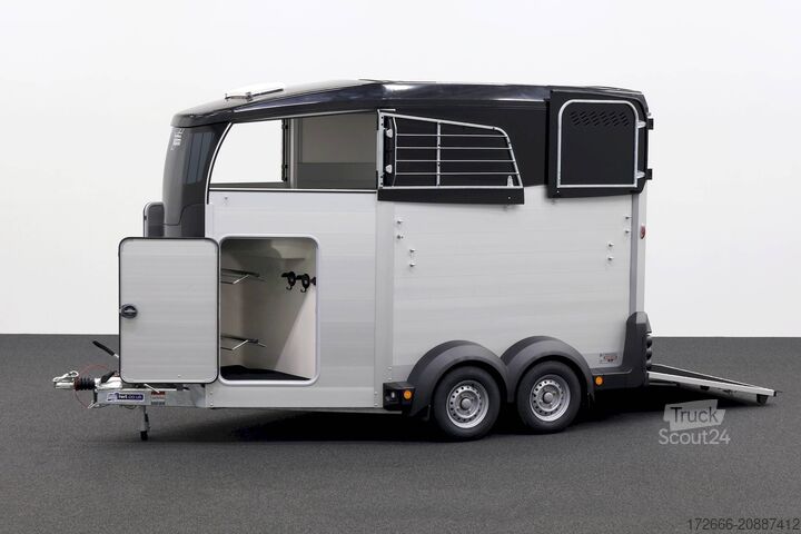 Horse transport trailer Ifor Williams HBX 511|SCHWARZ +SATTELKAMMER