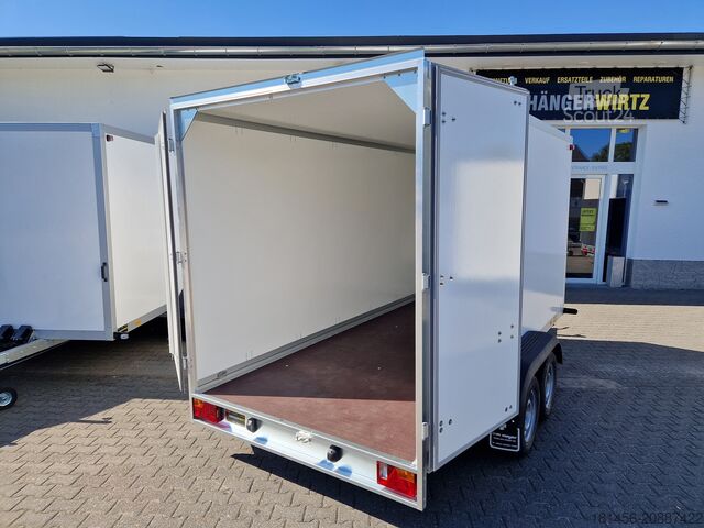 Avtomobilska prikolica Wm Meyer direkt neuen AZ 2740/185 abholen nach Bestellung Sandwichkoffer 401x185x207cm 2700kg Neu