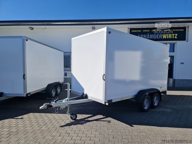 Avtomobilska prikolica Wm Meyer direkt neuen AZ 2740/185 abholen nach Bestellung Sandwichkoffer 401x185x207cm 2700kg Neu
