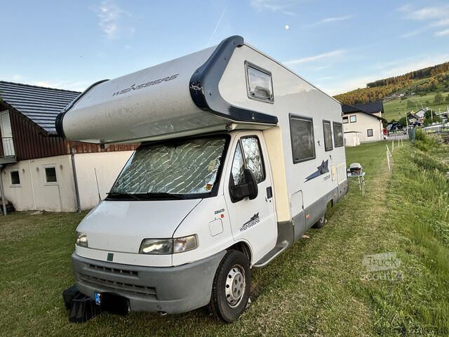 Alkoof camper Fiat Ducato 2.8l 230 Weinsberg Meteor 690 3,5t viele Extras