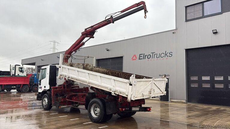 Tipper cu 3 fețe Iveco Eurotech 190 E 27 (MANUAL PUMP / STEEL SUSP. / ...
