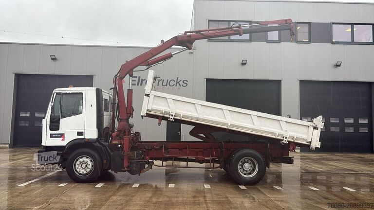Tipper cu 3 fețe Iveco Eurotech 190 E 27 (MANUAL PUMP / STEEL SUSP. / ...