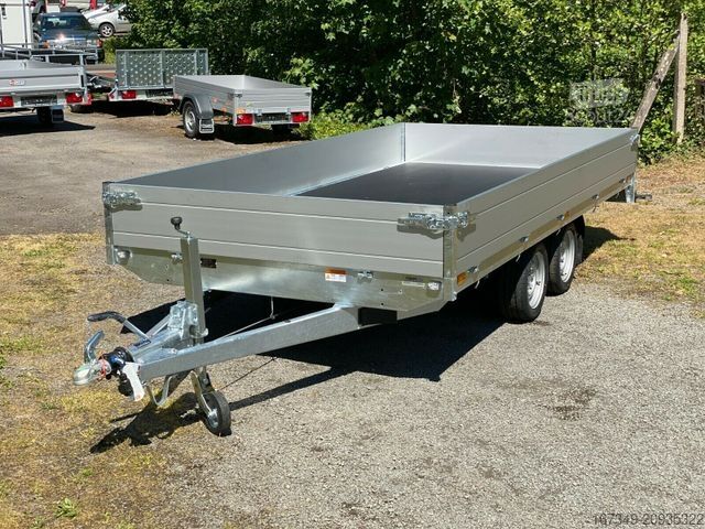 Autós utánfutó SARIS PL 406 204 2700 kg - mit niedrig Fahrwerk