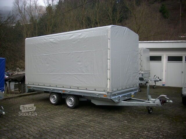 Otvorena prikolica sa ceradom SARIS PL 2027 mit Plane 4,06 x 2,04 x 2,00m