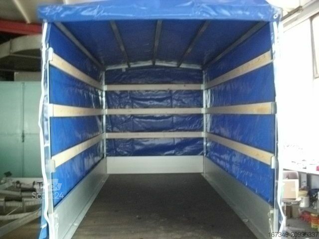 Otvorena prikolica sa ceradom SARIS PL 2027 mit Plane 4,06 x 2,04 x 2,00m