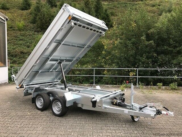 Трьохсторонній самоскидний причіп HUMBAUR HTK 3500.31 - 3.500kg elektrisch kippbar!