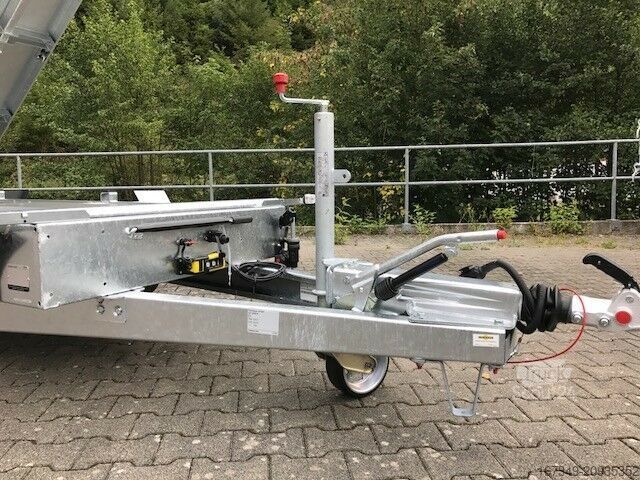 Трьохсторонній самоскидний причіп HUMBAUR HTK 3500.31 - 3.500kg elektrisch kippbar!