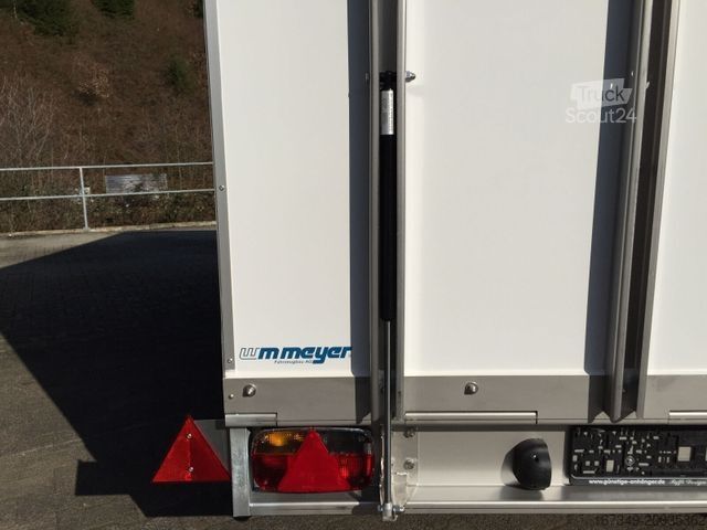 Rimorchio a cassetta WM MEYER AZ 2740/185 S35 - 4 mtr. Koffer mit Heckrampe