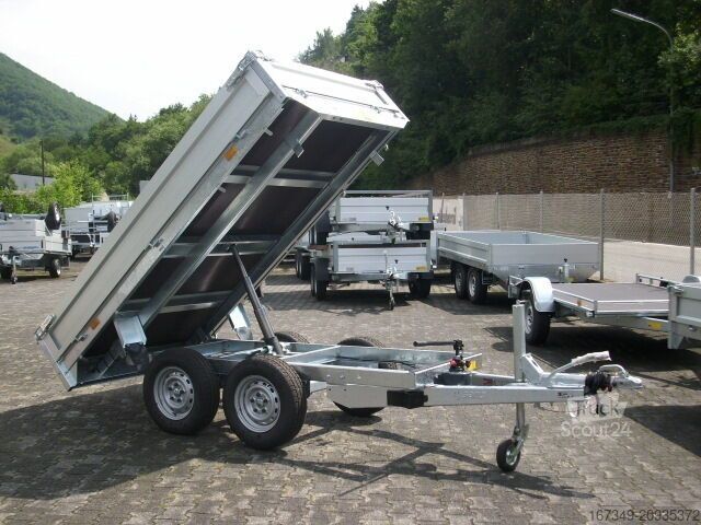 Üç yöne devirmeli römork SARIS PK Compact 20 (PKC20) Heckkipper m. Zurrösen