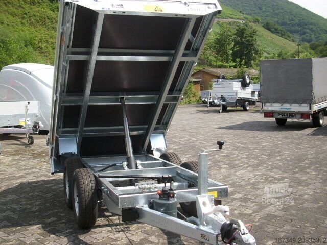 Üç yöne devirmeli römork SARIS PK Compact 20 (PKC20) Heckkipper m. Zurrösen