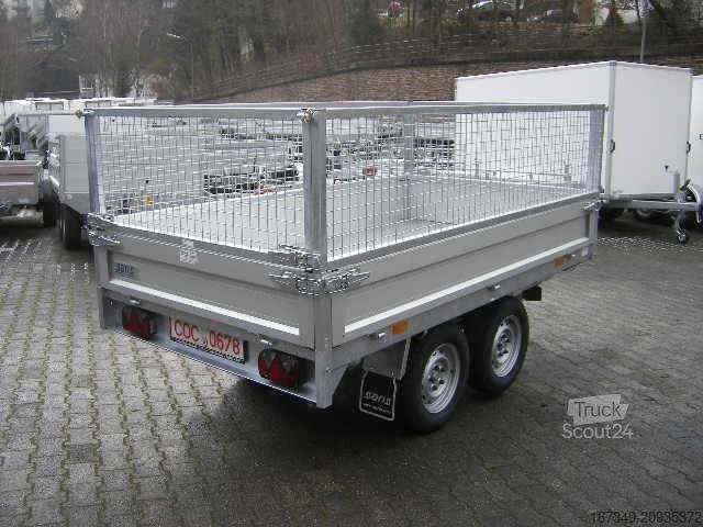 Üç yöne devirmeli römork SARIS PK Compact 20 (PKC20) Heckkipper m. Zurrösen