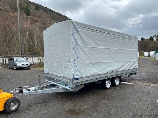 Otvorena prikolica sa ceradom SARIS PL 506 204 3500kg HD Heavy Duty Planenanhänger