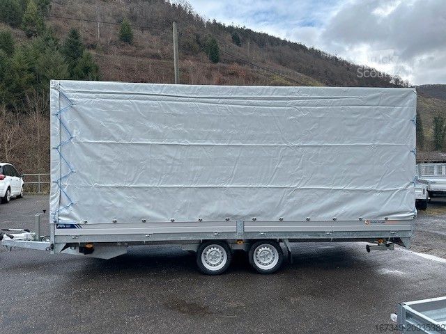 Otvorena prikolica sa ceradom SARIS PL 506 204 3500kg HD Heavy Duty Planenanhänger