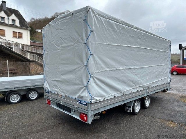 Otvorena prikolica sa ceradom SARIS PL 506 204 3500kg HD Heavy Duty Planenanhänger