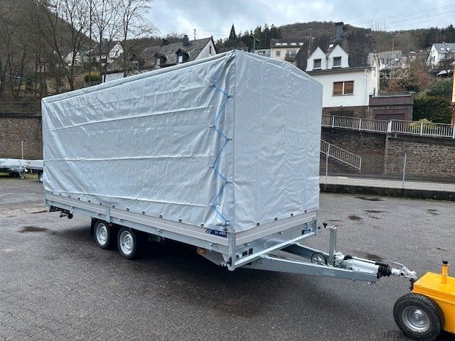 Otvorena prikolica sa ceradom SARIS PL 506 204 3500kg HD Heavy Duty Planenanhänger