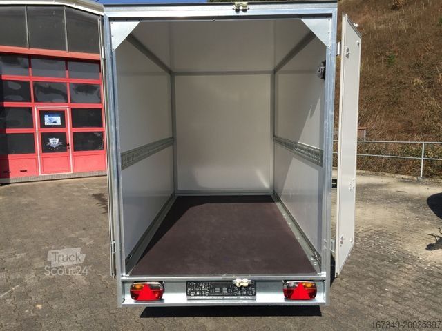 Rimorchio a cassetta WM MEYER AZ 1330/151 S 35 Koffer inkl. Kombizurrschiene