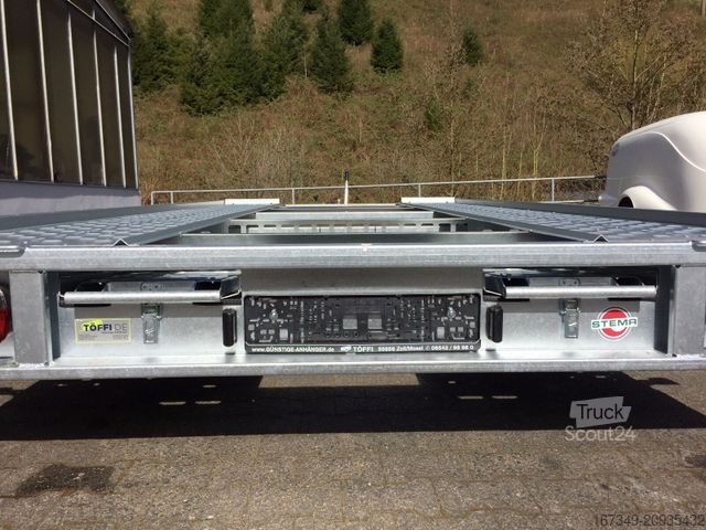 Autovedēja piekabe STEMA ATOUR 2 - Autotransporter kippbar - SONDERAKTION
