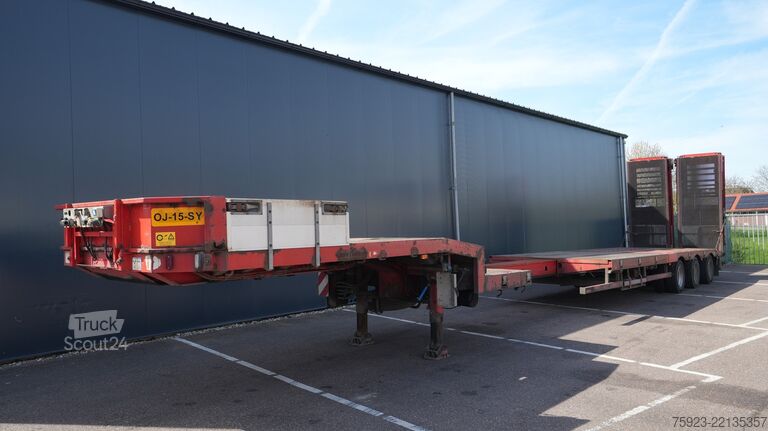 Semi-remorque surbaissée Nooteboom MCO-48-03V 3 axle semi low loader extendable