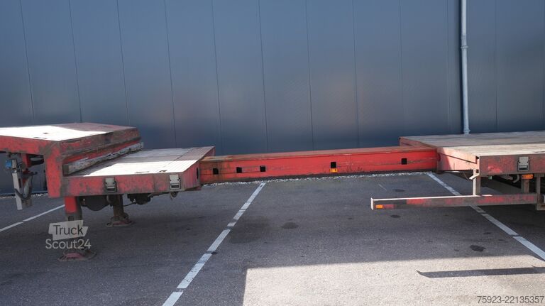 Semi-remorque surbaissée Nooteboom MCO-48-03V 3 axle semi low loader extendable