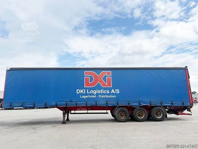Раздвижные брезентовые навесы Kel-Berg 3 axle Curtainsider / 3 achse Planenauflieger