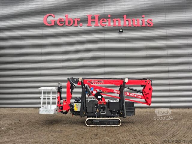 Gelenkteleskoparbeitsbühne Platform Basket Spider 18.90 Pro