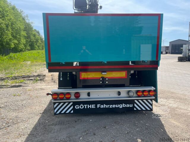 Køje åben SP-UKK 1250 Rolllader Rollkranauflieger