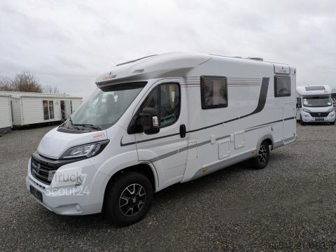 Semi-integrated camper Soma Camp T 650 EB L-Line 140PS/Autom/Solar/SAT/TV/Markise/RFK/Fahrradträger