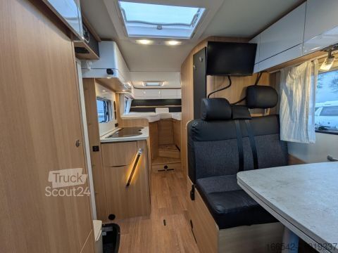 Semi-integrated camper Soma Camp T 650 EB L-Line 140PS/Autom/Solar/SAT/TV/Markise/RFK/Fahrradträger