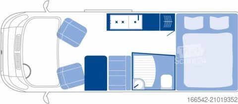 Camping-car La Strada Avanti C 180PS/Markise/Autom/AHK/Navi