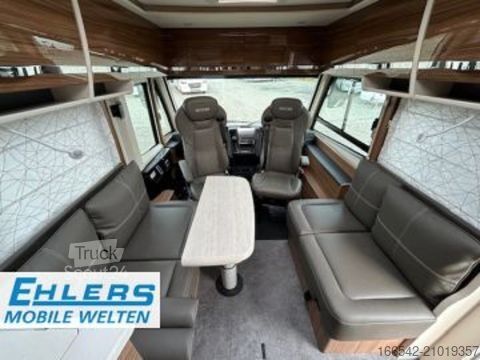 Integrerad husbil Eura Mobil Integra 760 QF Navi/RFK/Klima/Markise/Leder