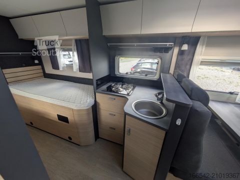 Camping-car semi-intégré Hobby Optima De Luxe T70 E Temp/GFK-Boden-Dach/Markise