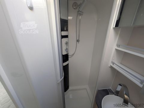 Camping-car semi-intégré Hobby Optima De Luxe T70 E Temp/GFK-Boden-Dach/Markise