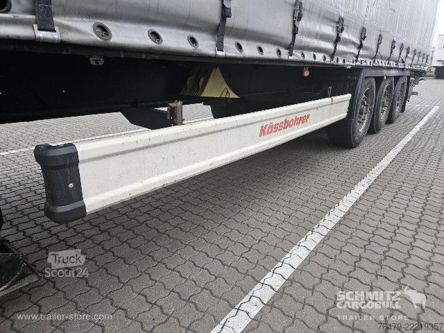 Odprta polprikolica s ponjavo Kässbohrer Curtainsider Standard