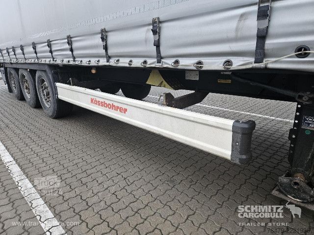 Odprta polprikolica s ponjavo Kässbohrer Curtainsider Standard