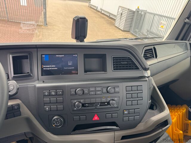 Camion-benne tricar MAN TGS 35.480 8x8 BB CH TGS 35.480 8x8 BB CH, Hohe Bauart, Nebenantrieb