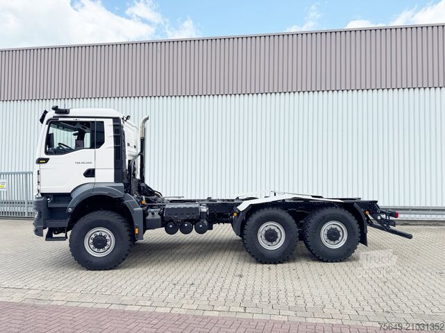 Podvozek nákladního auta MAN TGS 26.520 6x6 BB TGS 26.520 6x6 BB, PriTarder, Navi, Optiview, Einzelbereifung