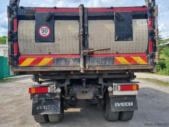 Grue à tour Iveco-Magirus Trakker AD380T41W 6x6 Trakker AD380T41W 6x6, Kran, Bordmatik beidseitig, Palfinger PK12000