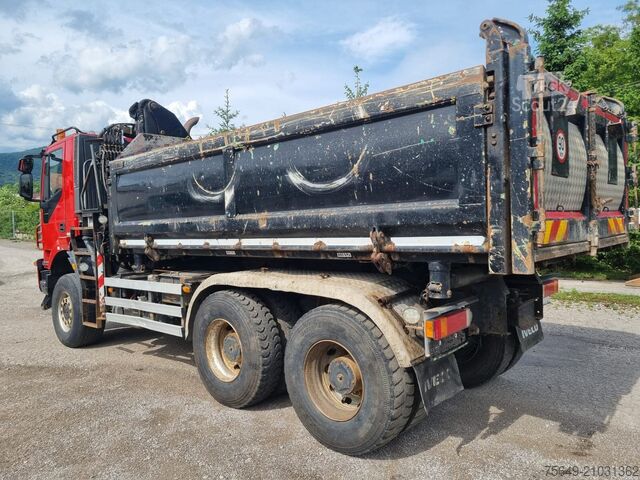 Gru a torre Iveco-Magirus Trakker AD380T41W 6x6 Trakker AD380T41W 6x6, Kran, Bordmatik beidseitig, Palfinger PK12000